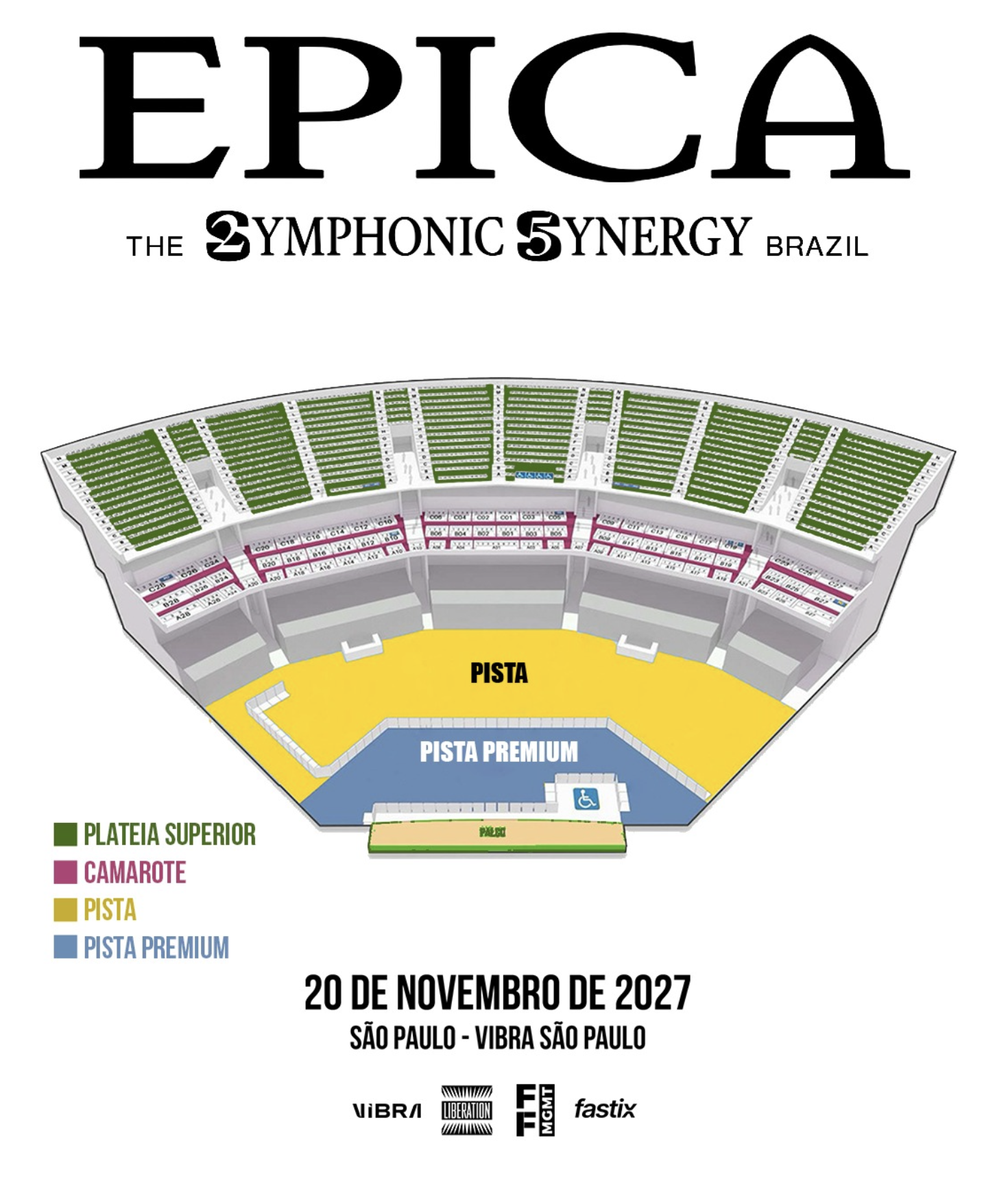 Mapa do evento